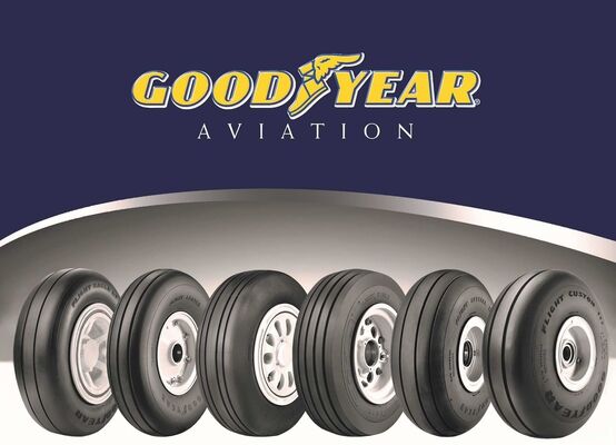 Custom Good Year Aircraft Tire Ban Radial Untuk Pesawat Airbus A320