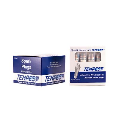 Mesin FAA Aircraft Spare Parts Aviation Tempest Spark Plugs