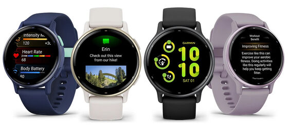 Garmin iVivoactive 5 Wanita Pria Smartwatch Silikon